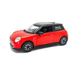 BMW Mini Cooper Coche a Escala 1:28 de Metal Pull-Back Juguete Rojo D00420