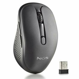 NGS Ratón Inalámbrico Evo Peep Silencioso Recargable 3200 DPI Negro