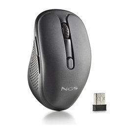NGS Evo Peep Ratón Inalámbrico Multidispositivo 3200 DPI Negro