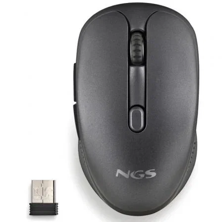 NGS Ratón Inalámbrico Evo Peep Silencioso Recargable 3200 DPI Negro NGS Ratón Inalámbrico Evo Peep Silencioso Recargable 3200 DPI Negro