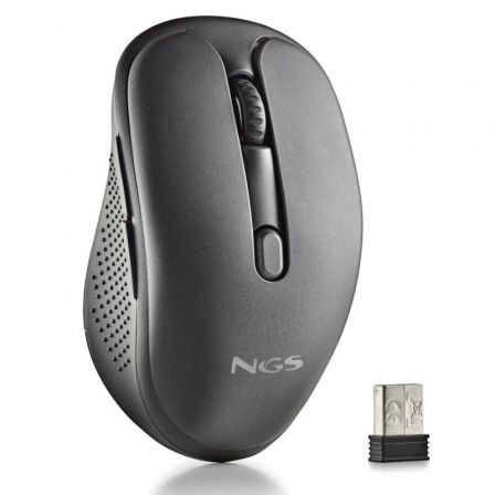 NGS Ratón Inalámbrico Evo Peep Silencioso Recargable 3200 DPI Negro NGS Ratón Inalámbrico Evo Peep Silencioso Recargable 3200 DPI Negro