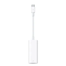 Apple Cable MYH93ZM/A Adaptador Thunderbolt 3 (USB-C) a Thunderbolt 2, Color Blanco