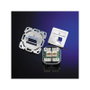 Telegärtner Dose AMJ45 UP/50 2 x RJ-45 Kat.6 Class E alpinweiss