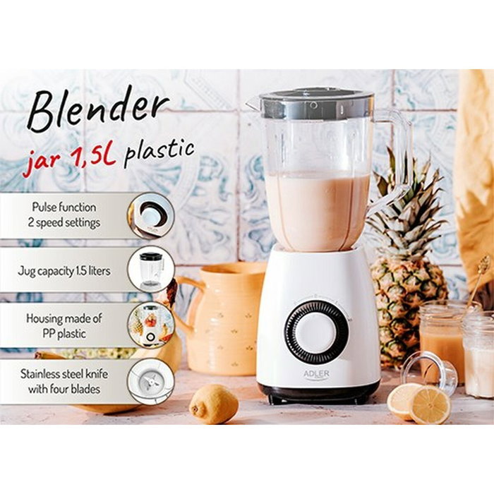Adler Batidora de vaso Ad 4085, 1000 W, 1,5 l Adler Batidora de vaso Ad 4085, 1000 W, 1,5 l