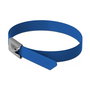 DeLOCK 18800 Bridas de Acero Inoxidable Azul, 10 Unidades, Largo 500 mm Ancho 7.9 mm