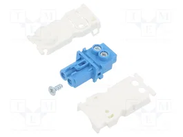STEGO Conector hembra 025 24÷48VDC azul