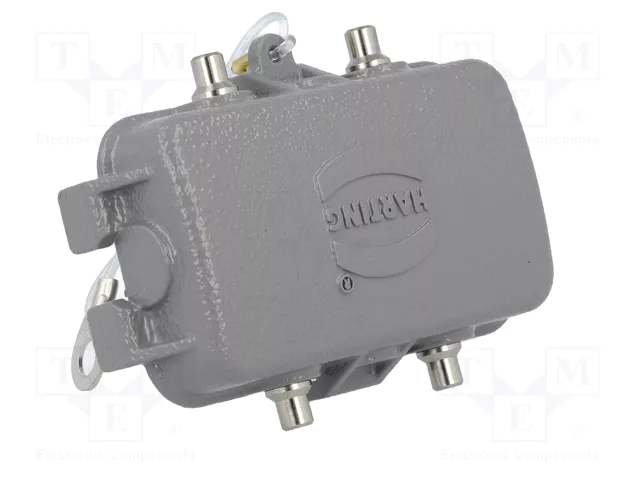 HARTING Tapa de protección Han 10B para pestillo doble HARTING Tapa de protección Han 10B para pestillo doble