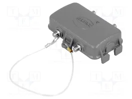 HARTING Tapa de protección Han 10B para pestillo doble