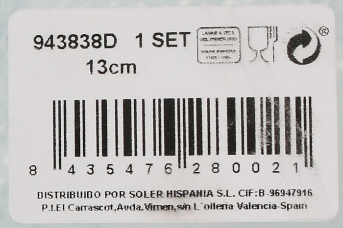 La Mediterranea Set de 6 Boles Peonia Ø 13 cm / 375 ml (2 Cajas) La Mediterranea Set de 6 Boles Peonia Ø 13 cm / 375 ml (2 Cajas)