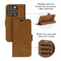 dbramante1928 Copenhagen Funda Cartera de Cuero para Samsung Galaxy A54, Bronceado