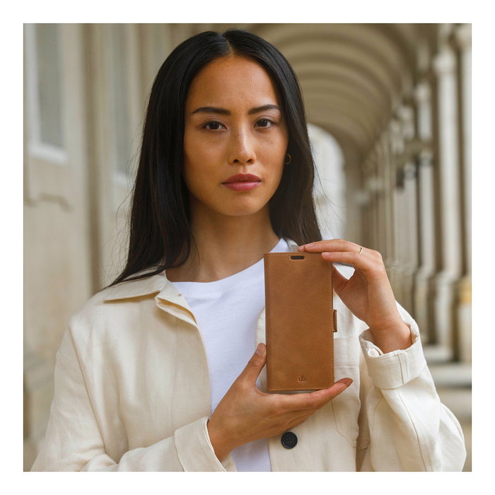 dbramante1928 Copenhagen Funda Cartera de Cuero para Samsung Galaxy A54, Bronceado dbramante1928 Copenhagen Funda Cartera de Cuero para Samsung Galaxy A54, Bronceado