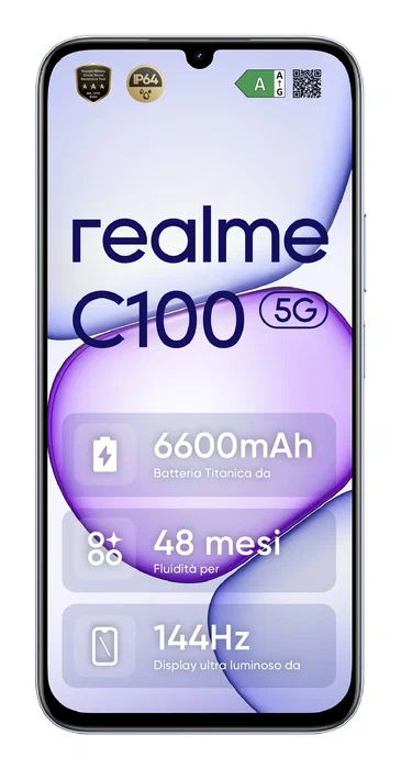 Realme C100 5G Blooming Purple 4GB 256GB Realme C100 5G Blooming Purple 4GB 256GB