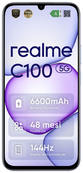 Realme C100 5G Blooming Purple 4GB 256GB Realme C100 5G Blooming Purple 4GB 256GB