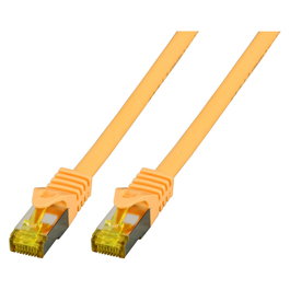 EFB Elektronik MK7001.1,5Y Patchkabel RJ45 Cat6a S/FTP 1,5m Amarillo