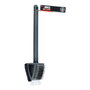 Bbq Collection Cepillo Barbacoa 3 en 1, Raspador, Cepillo Acero Inoxidable, Mango PP Negro, 37 cm