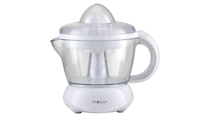 Nevir Exprimidor NVR-1097E 40 W con Jarra Extraíble de 0.7 Litros, Giro en Ambos Sentidos y Función Pulse