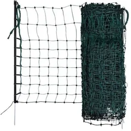 Kerbl RabbitNet Red 25 m - 65 cm Doble Punta Verde