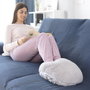 Pack Calentador de Pies Eléctrico 2 en 1 y Batamanta Sudadera Oversized con Forro Polar InnovaGoods