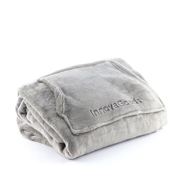 Pack Calentador de Pies Eléctrico 2 en 1 y Batamanta Sudadera Oversized con Forro Polar InnovaGoods Pack Calentador de Pies Eléctrico 2 en 1 y Batamanta Sudadera Oversized con Forro Polar InnovaGoods