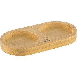 PEUGEOT Bandeja para molinillos Peugeot Linéa de bambú, 16 cm, natural