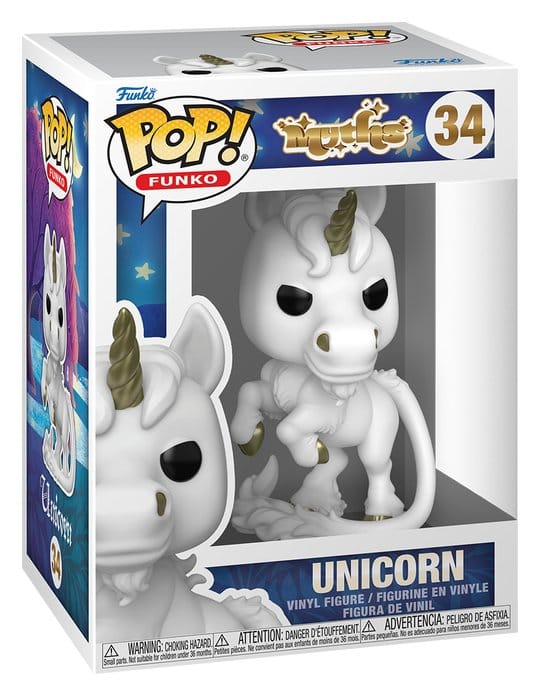 Funko POP! Myths Unicorn Figura de Vinilo