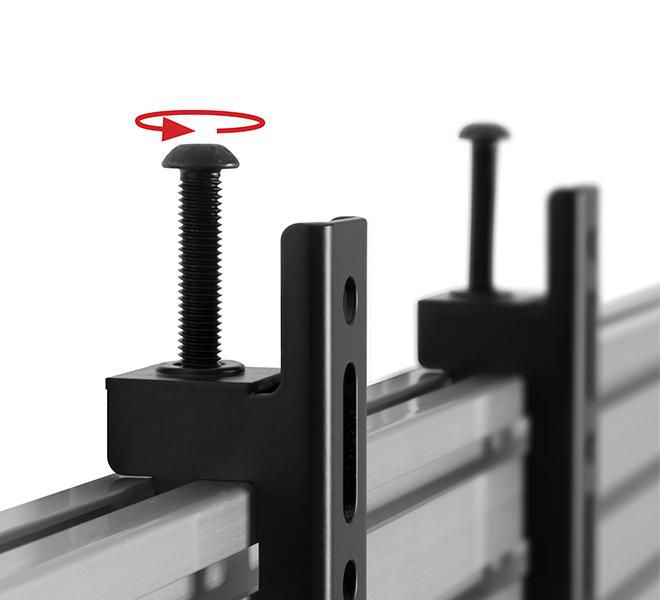 B-Tech System X Universal Interface Arms VESA 200 hasta 47" 70 kg Negro B-Tech System X Universal Interface Arms VESA 200 hasta 47" 70 kg Negro