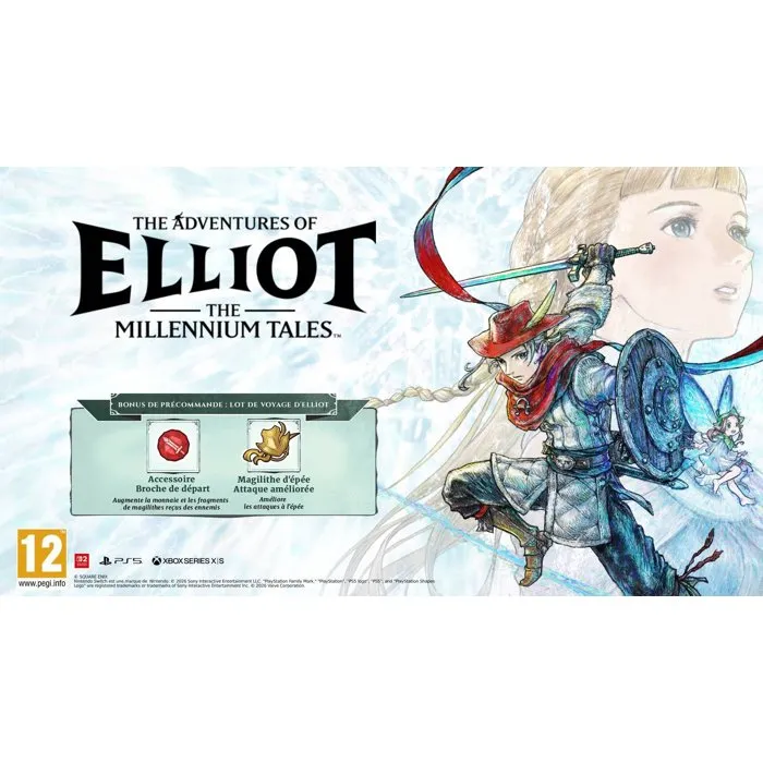 Square Enix Las aventuras de Elliot: Los cuentos del milenio para PS5