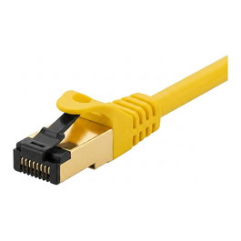 VALUE Cable de parcheo S/FTP-(PiMF-) Cat.8 (Class I) de 1 m, amarillo