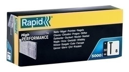 Clavo Rapid Clavadora 8/ 30 Mm. Galvanizadas Caja De 5000