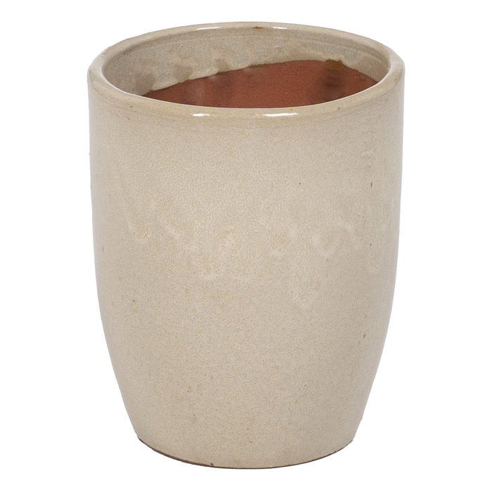 Ixia Set de 5 Jarrones de Cerámica Crema