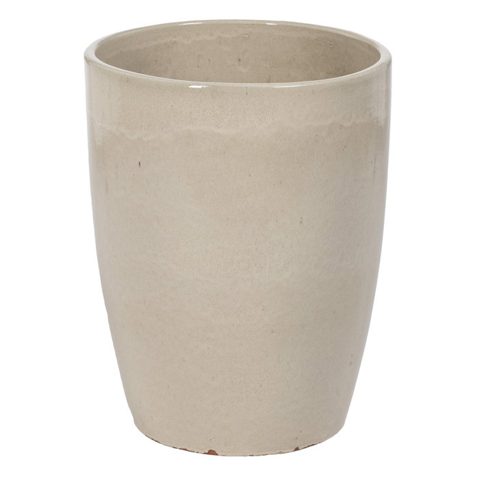 Ixia Set de 5 Jarrones de Cerámica Crema