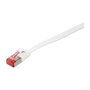 LogiLink Patch Cord RJ45 U/FTP Cat6A 2 m Blanco, CF2051S, Certificado RoHS/IEC 11801