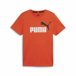 Camiseta de Manga Corta Infantil Puma Essentials+ 2 Col Logo