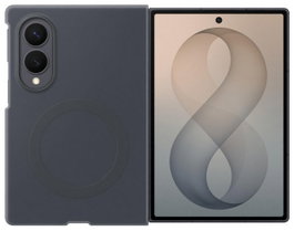 Samsung Funda de Silicona Magnética para Galaxy Z Fold8, Negro
