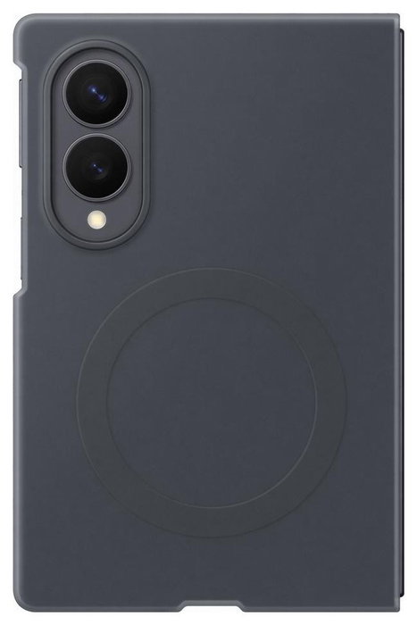 Samsung Funda de Silicona Magnética para Galaxy Z Fold8, Negro