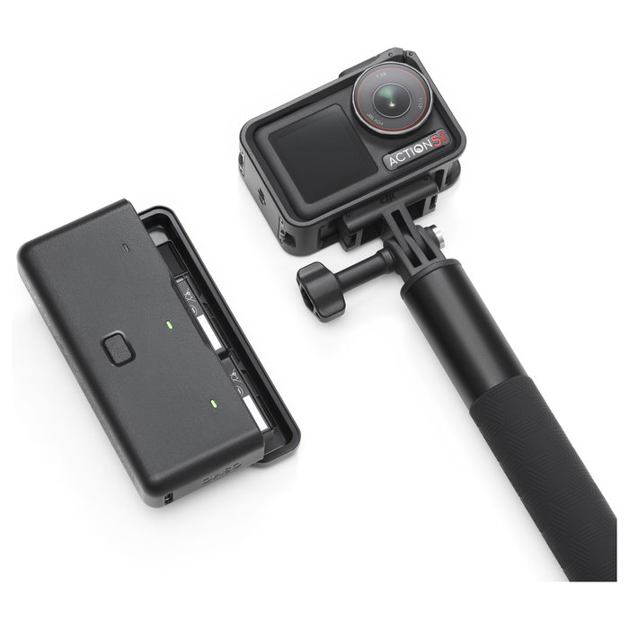 DJI Osmo Action 5 Pro Adventure Combo 4K Ultra HD Cámara Deportiva 40MP 120fps WiFi Bluetooth 64GB Negro