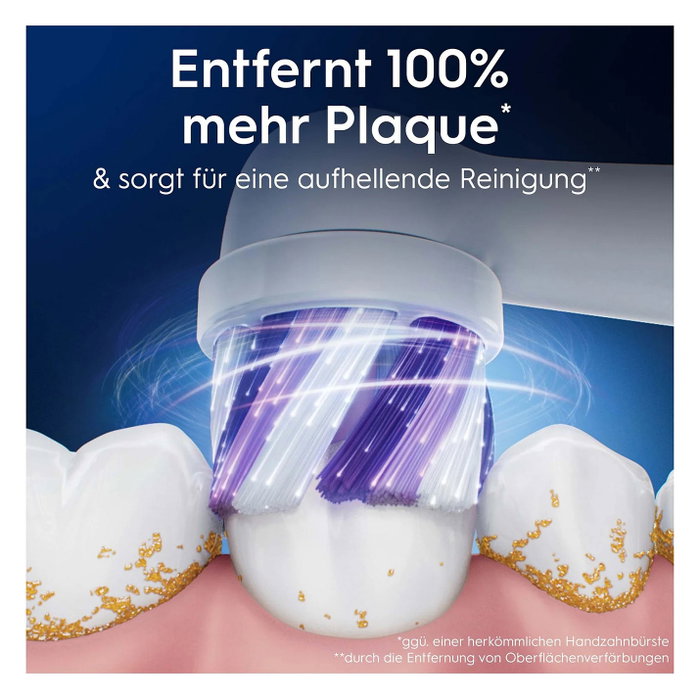 Oral-B iO Radiant White Cabezales de Repuesto, Pack de 2