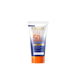 Eveline Cosmetics Whitening Sun Protection con Ácido Hialurónico SPF 50, 50 ml