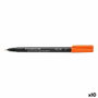 Staedtler Lumocolor 318 F Naranja (Set de 10)
