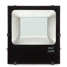 Proyector LED 100W 12.000Lm 6000K IP65 Blanco Frío Negro