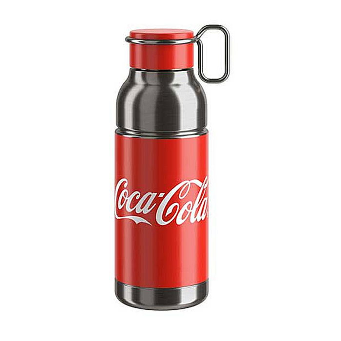 Elite Bidón Mia Coca-Cola 650ml Rojo/Plata Elite Bidón Mia Coca-Cola 650ml Rojo/Plata