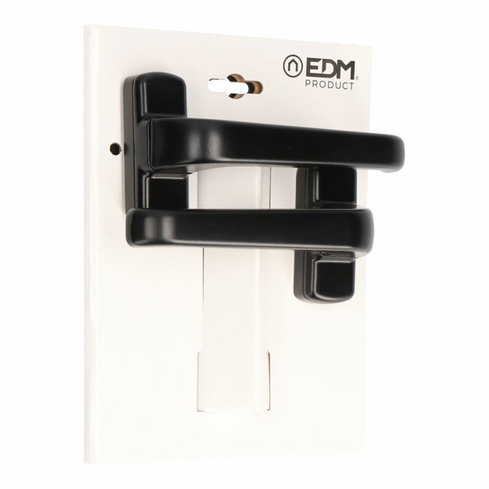 Edm Juego de manilla modelo 6800 de aluminio acabado negro