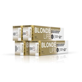 Joico Blonde Life Hyper High Lift Color Champagne - Tinte Sin Amoniaco para Rubio, Tonificación Instantánea, Fortalece el Cabello