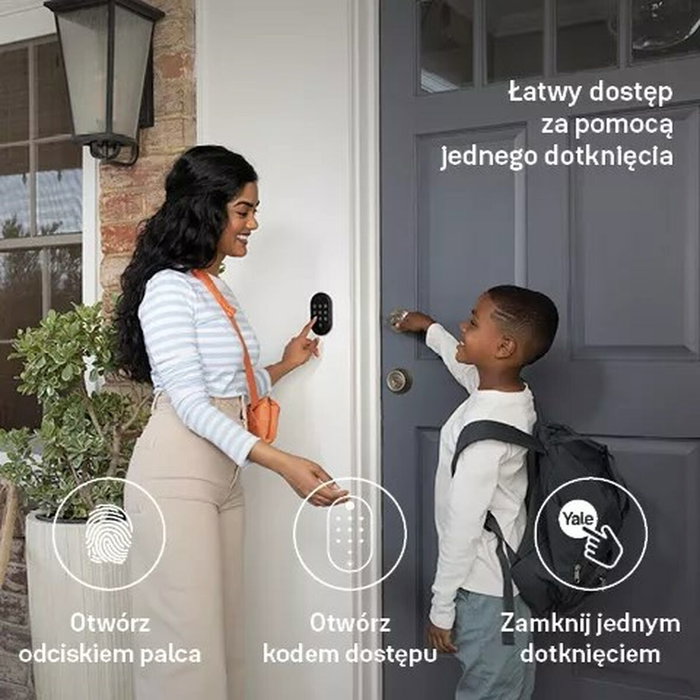 TESA Linus Smart Keypad 2 Teclado con Huella Dactilar