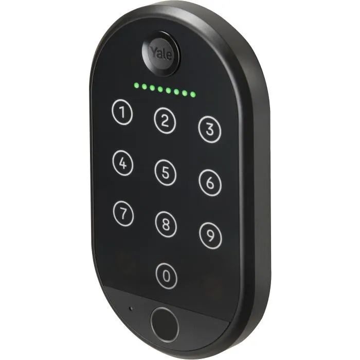 Yale Teclado Inteligente Biométrico YAL5052847131268 Hasta 10 Usuarios