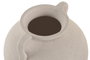 DKD Home Decor Jarrón de Terracota con Asas en Color Crudo