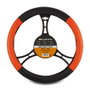 Abc Funda Volante Grip Negro/Rojo CS 6