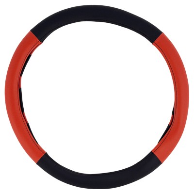 Abc Funda Volante Grip Negro/Rojo CS 6