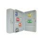 WEDO Armario de llaves 102 56537X con 70 llaveros, Gris