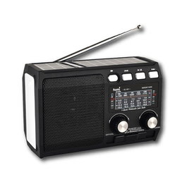 SAMI Radio de Emergencia Multimedia de 6 Bandas, a Bateria y Energia Solar